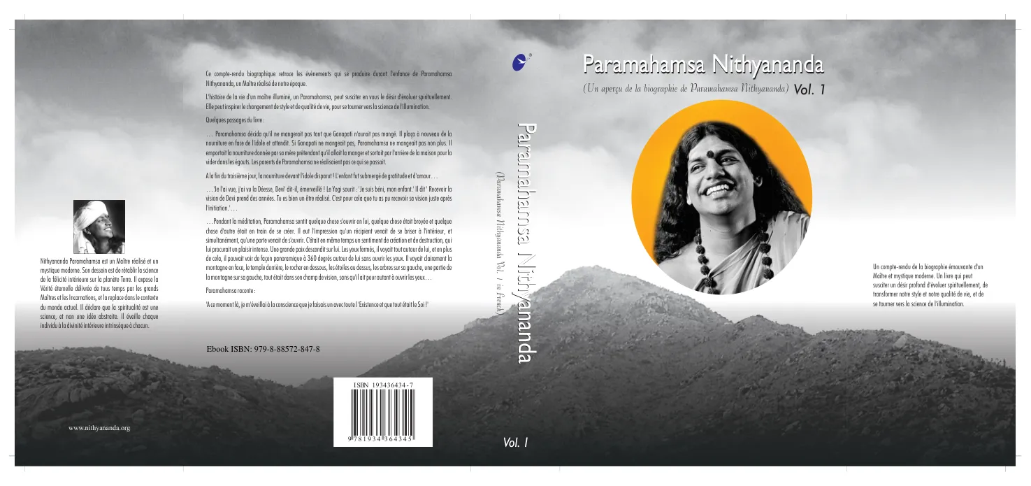 Nithyananda Vol. 1 - French